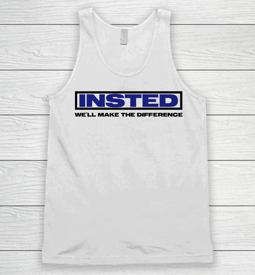 Paul Mescal Insted We'll Make The Difference Unisex Tank Top