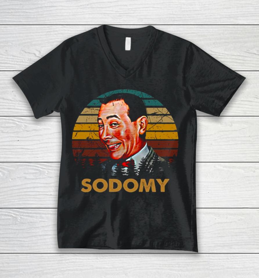Paul Reubens Love Arts Reubens Actor Sodomy Unisex V-Neck T-Shirt