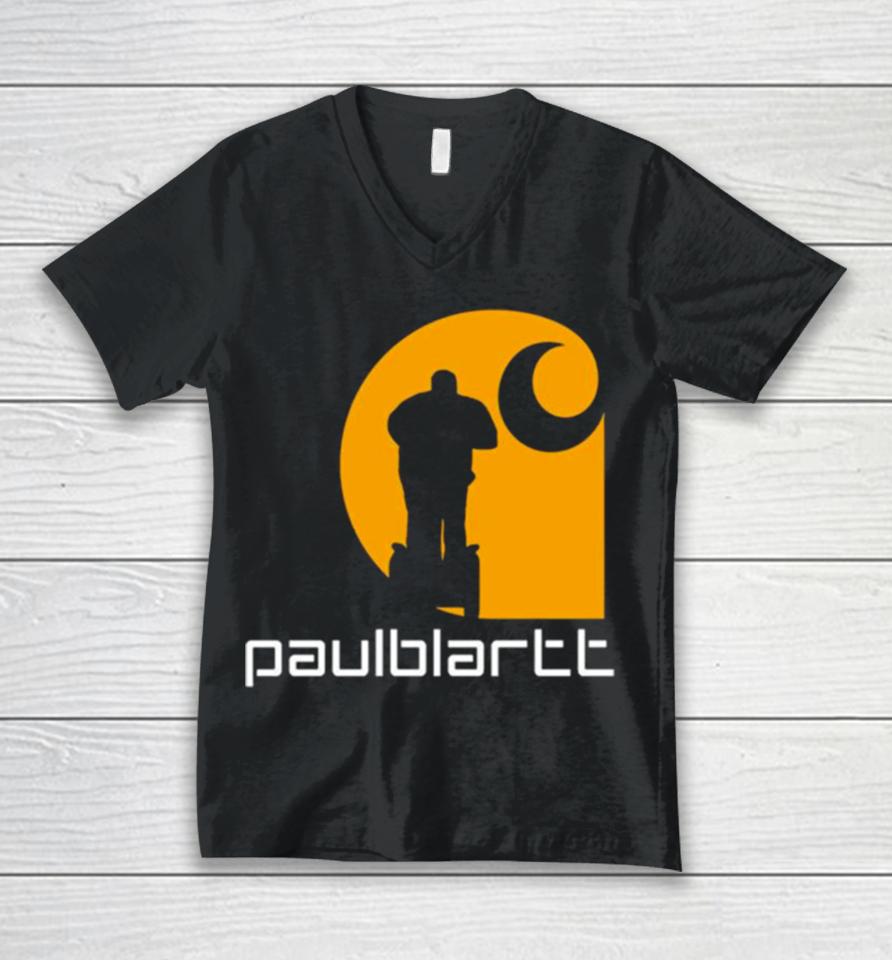 Paulblartt Carblartt Unisex V-Neck T-Shirt