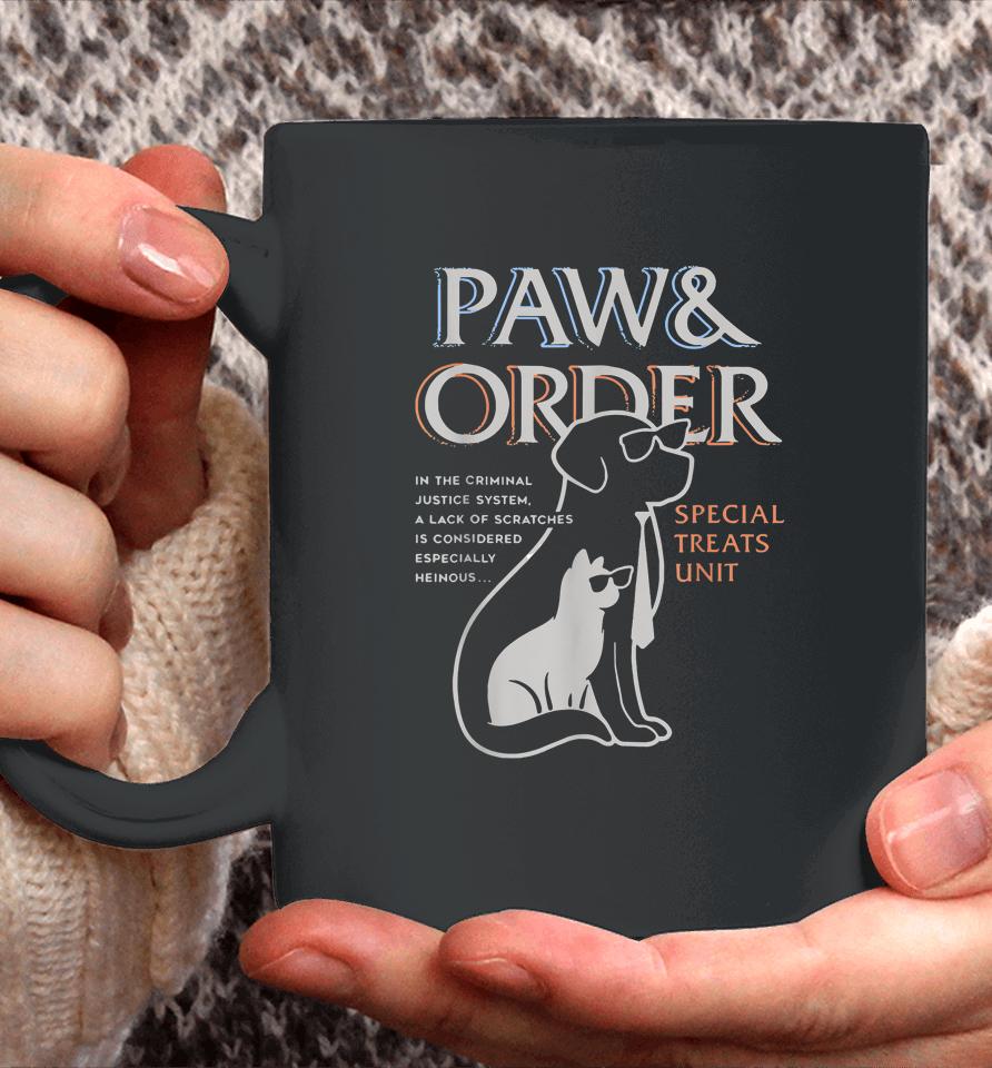Paw And Order Special Feline Unit Pets Training Dog And Cat Coffee Mug