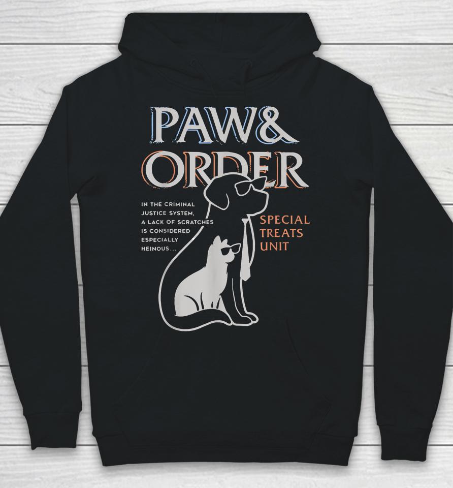 Paw And Order Special Feline Unit Pets Training Dog And Cat Hoodie