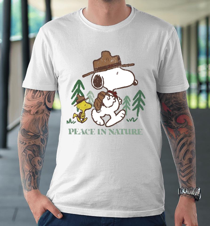 Peace In Nature Premium T-Shirt