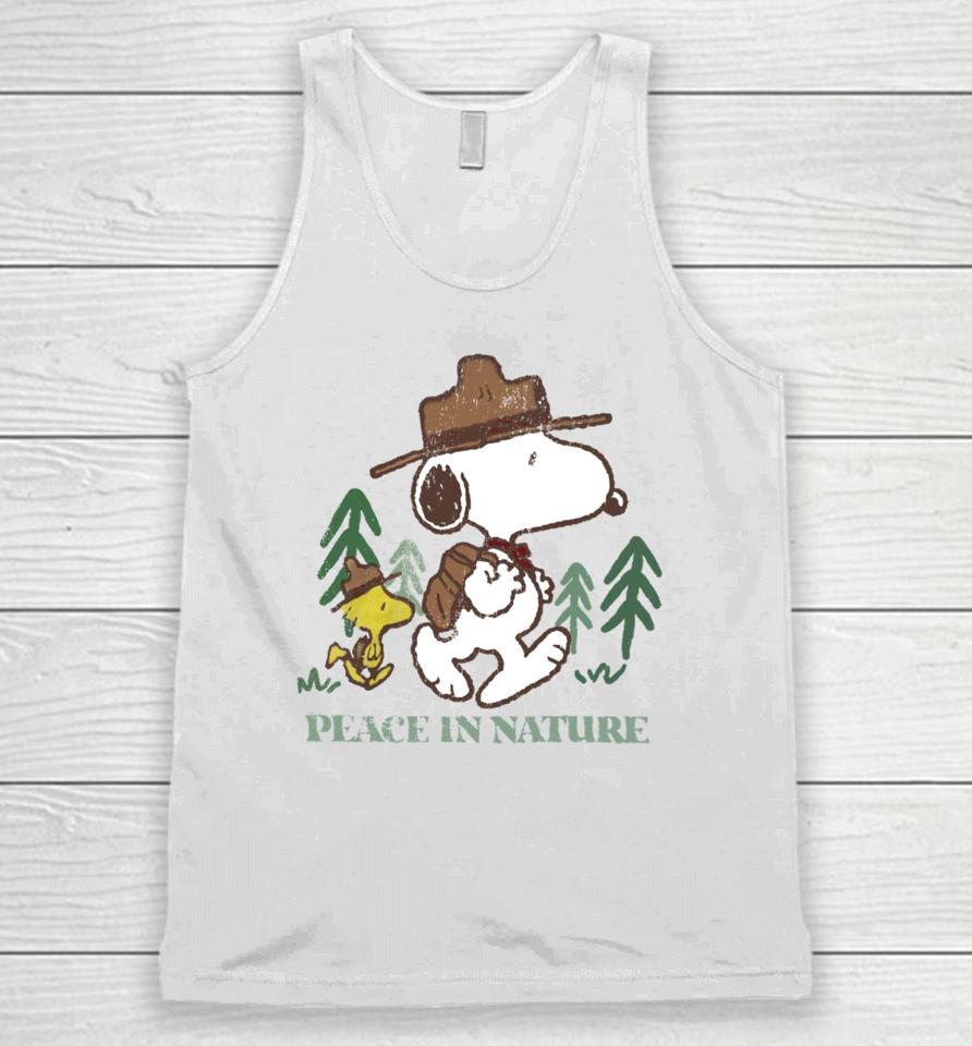 Peace In Nature Unisex Tank Top