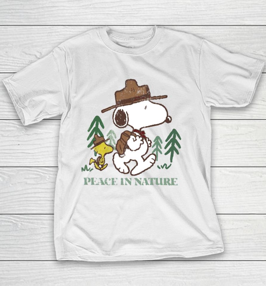 Peace In Nature Youth T-Shirt