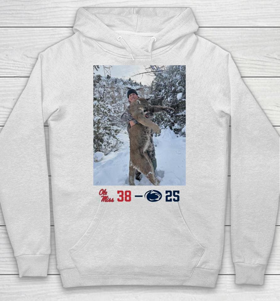 Peach Bowl Champs Ole Miss 38 Penn State Nittany Lions 25 Hoodie