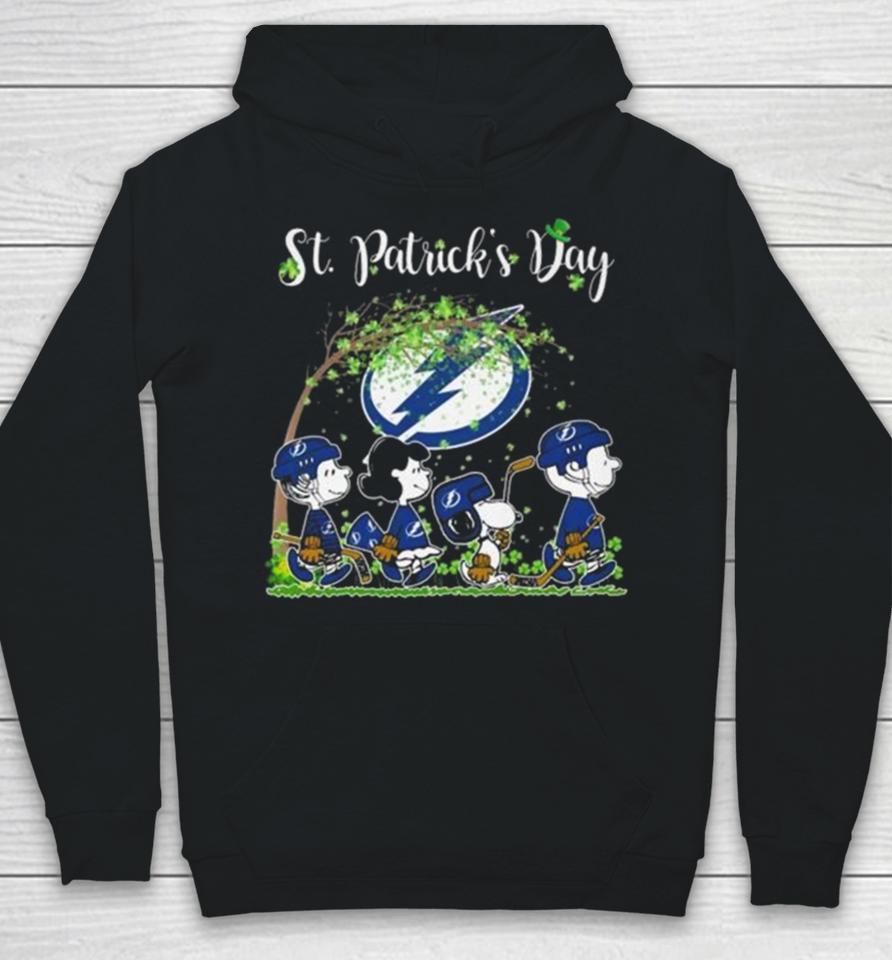 Peanuts Snoopy And Friends Tampa Bay Lightning St Patrick’s Day 2024 Hoodie