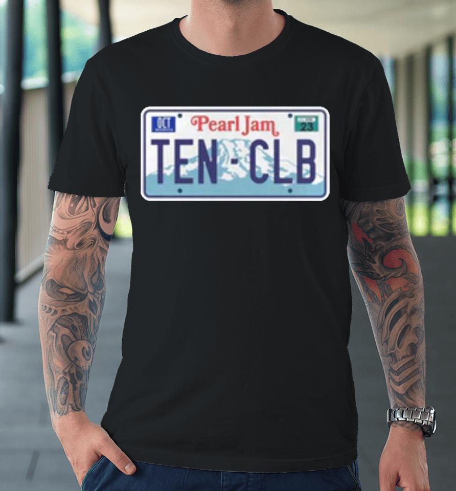 Pearl Jam 2023 Ten Club Member Fan Gifts Premium T-Shirt