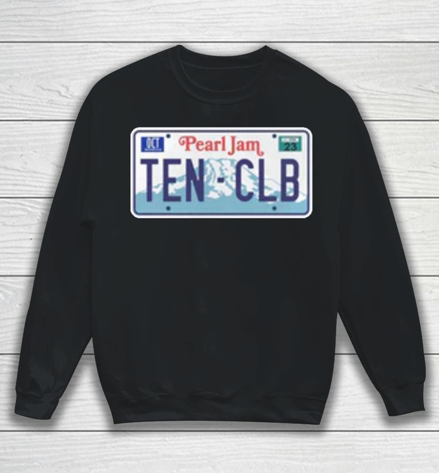 Pearl Jam 2023 Ten Club Member Fan Gifts Sweatshirt