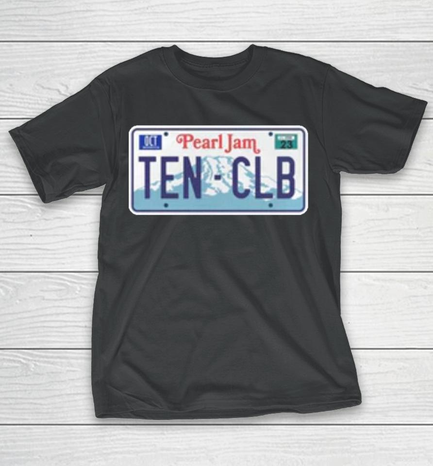 Pearl Jam 2023 Ten Club Member Fan Gifts T-Shirt