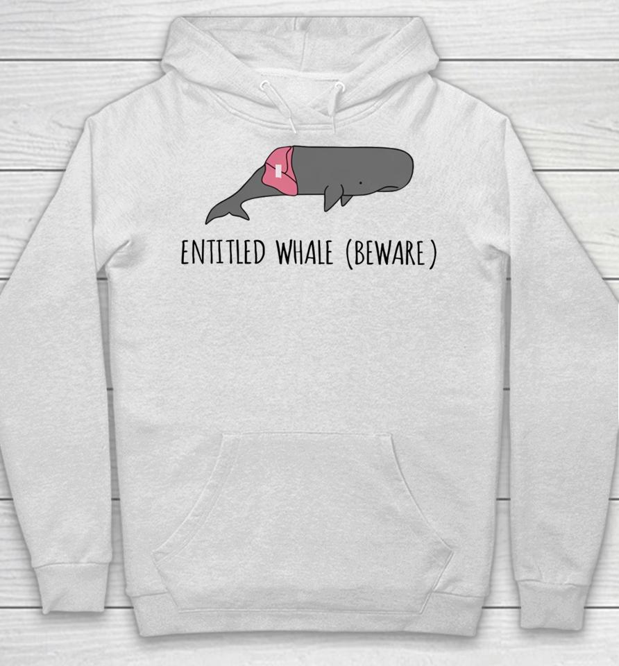 Pearlythingz Entitled Whale Beware Hoodie