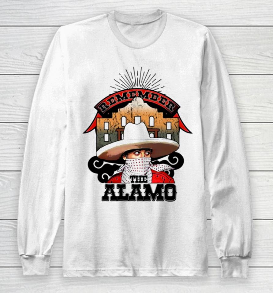 Peewee Remember The Alamo Graphic Long Sleeve T-Shirt