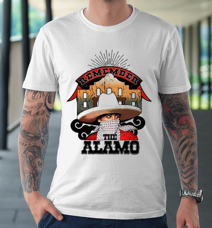 Peewee Remember The Alamo Graphic Premium T-Shirt