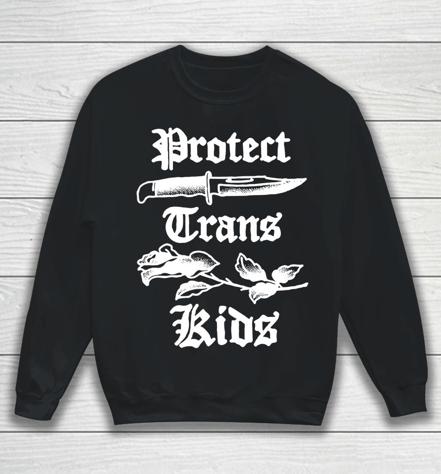 Peggy Flanagan Protect Trans Kids Sweatshirt
