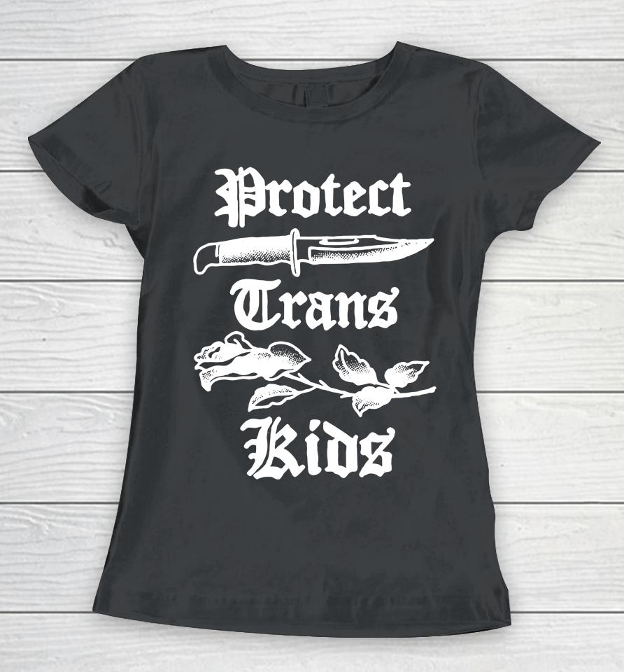Peggy Flanagan Protect Trans Kids Women T-Shirt