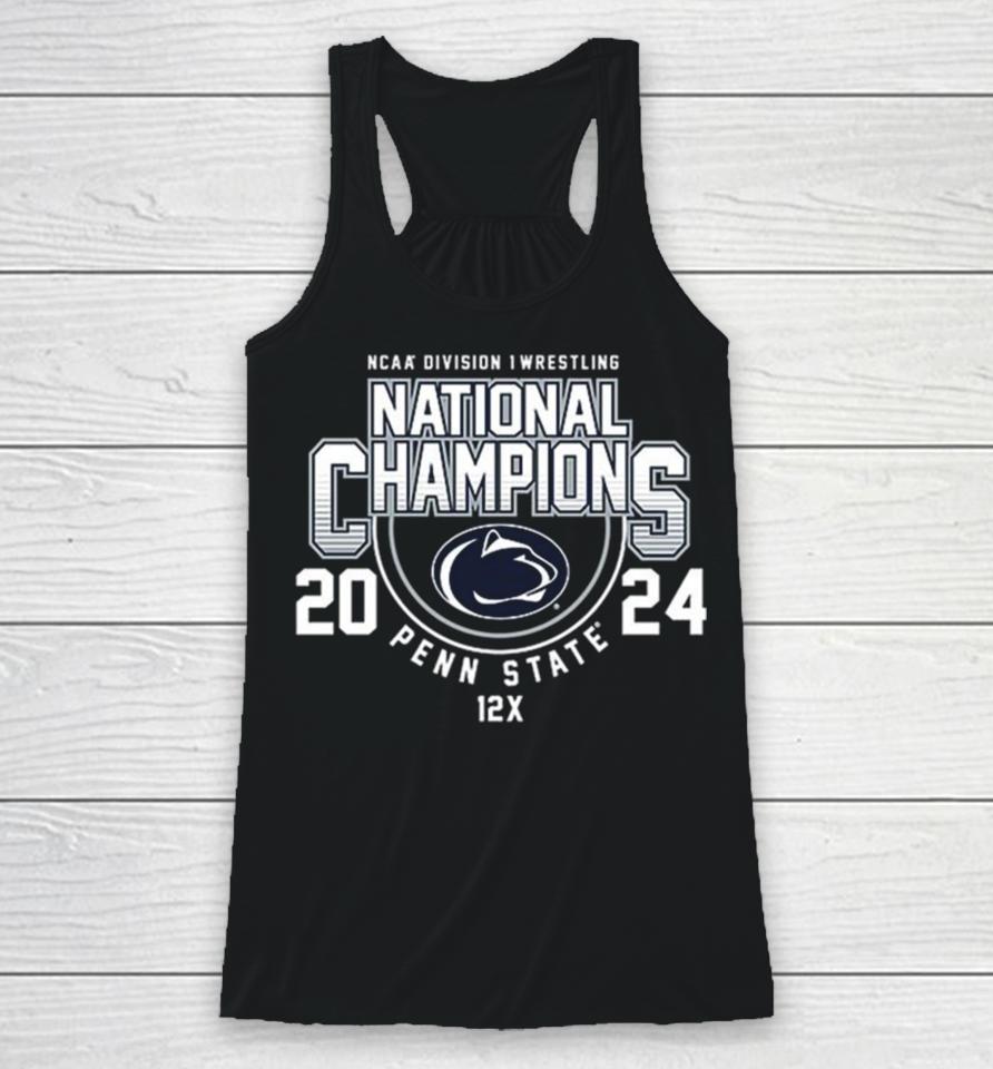 Penn State 2024 Ncaa Division Wrestling National Champions Racerback Tank