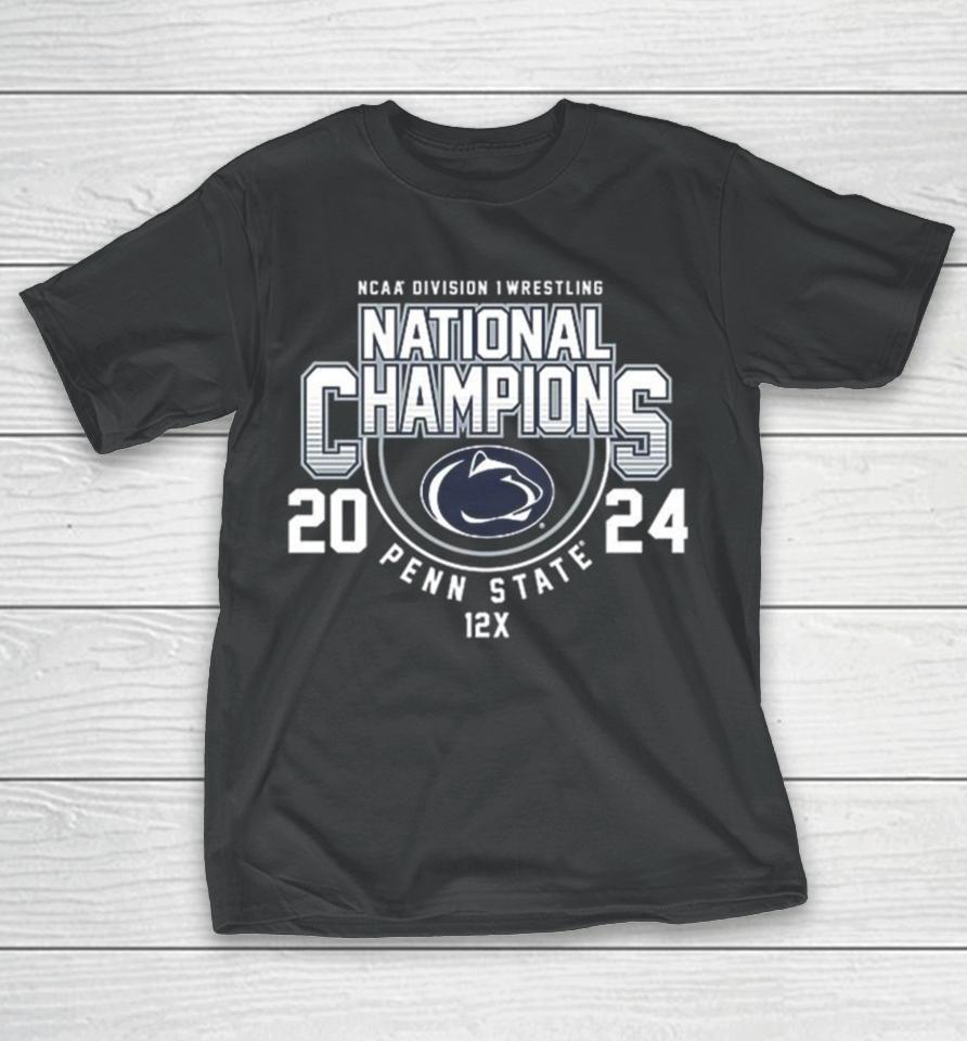 Penn State 2024 Ncaa Division Wrestling National Champions T-Shirt