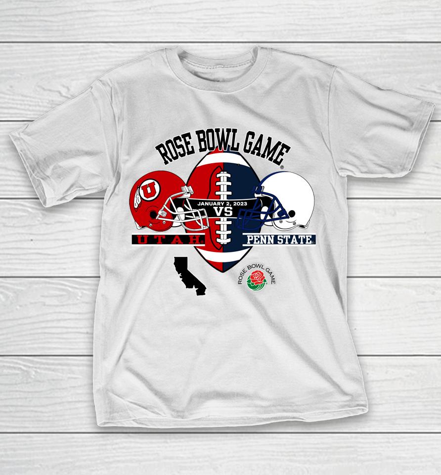 Penn State Nittany Lions 2023 Rose Bowl Dueling T-Shirt