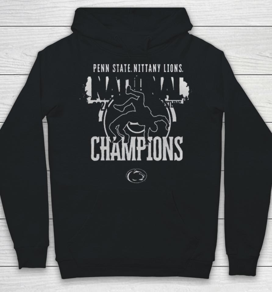Penn State Nittany Lions 2024 Ncaa Wrestling National Champions Hoodie