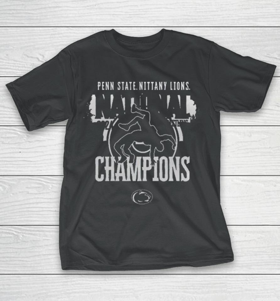 Penn State Nittany Lions 2024 Ncaa Wrestling National Champions T-Shirt