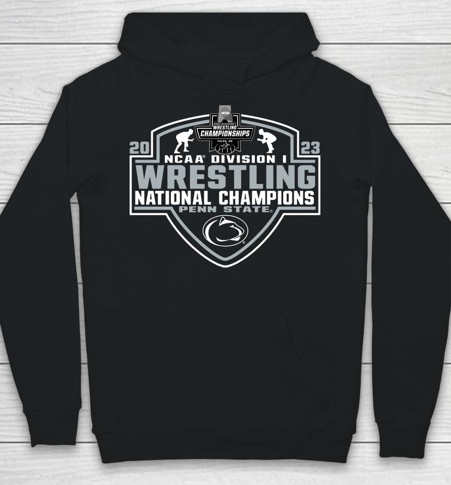 Penn State Nittany Lions Blue 84 2023 Ncaa Wrestling National Champions Hoodie