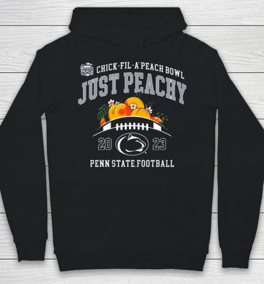 Penn State Nittany Lions Football 2023 Chick Fil A Peach Bowl Just Peachy Hoodie