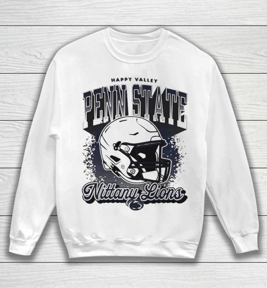 Penn State Nittany Lions Football Iso Helmet Happy Valley Sweatshirt