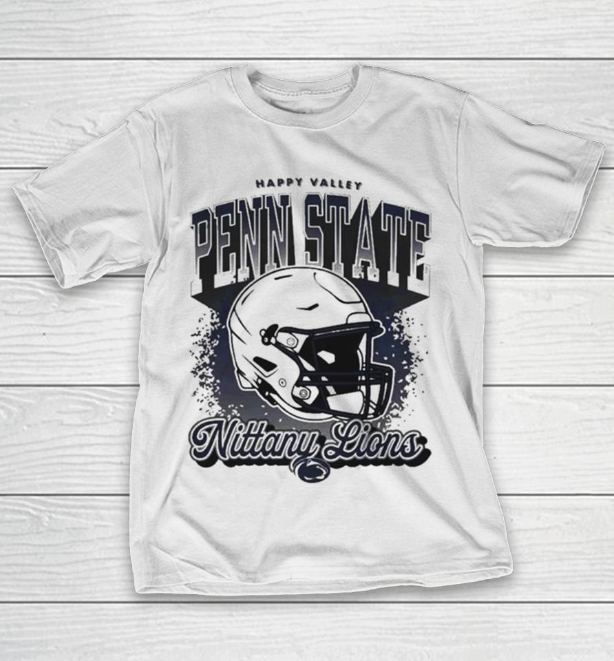 Penn State Nittany Lions Football Iso Helmet Happy Valley T-Shirt