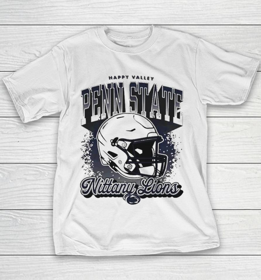 Penn State Nittany Lions Football Iso Helmet Happy Valley Youth T-Shirt