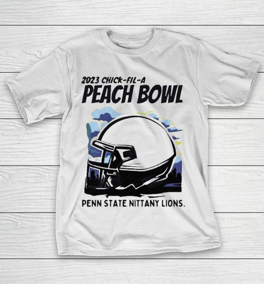 Penn State Nittany Lions Helmet 2023 Chick Fil A Peach Bowl T-Shirt