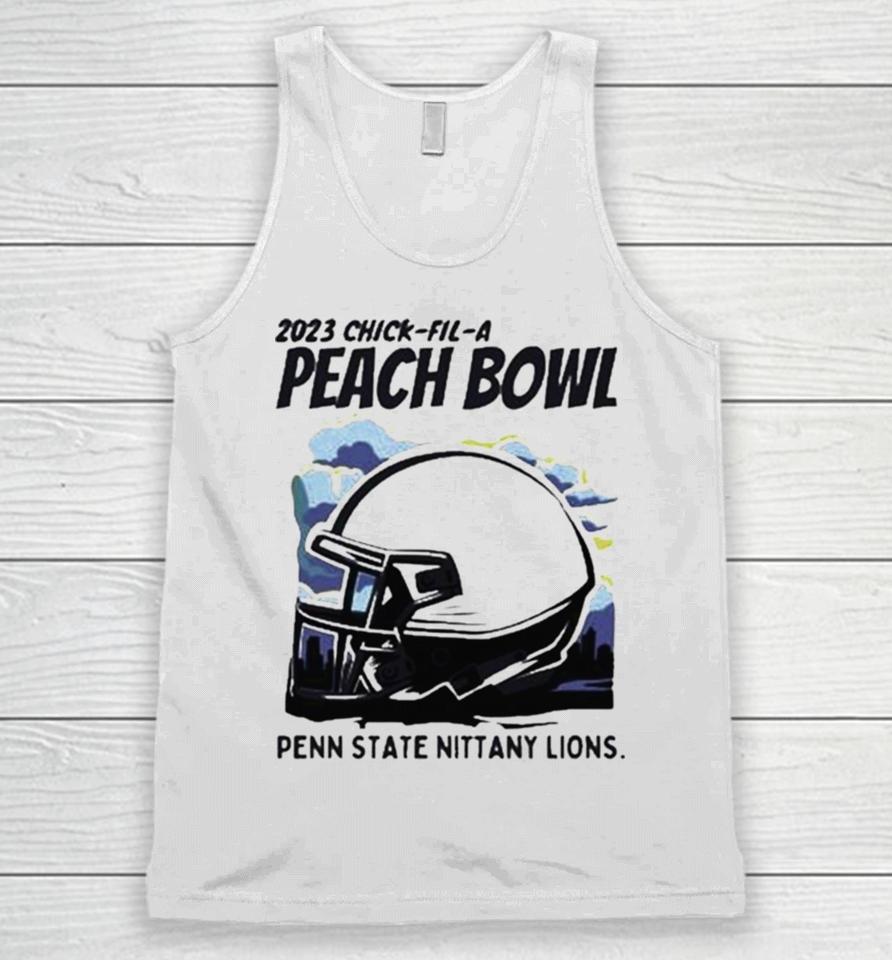 Penn State Nittany Lions Helmet 2023 Chick Fil A Peach Bowl Unisex Tank Top