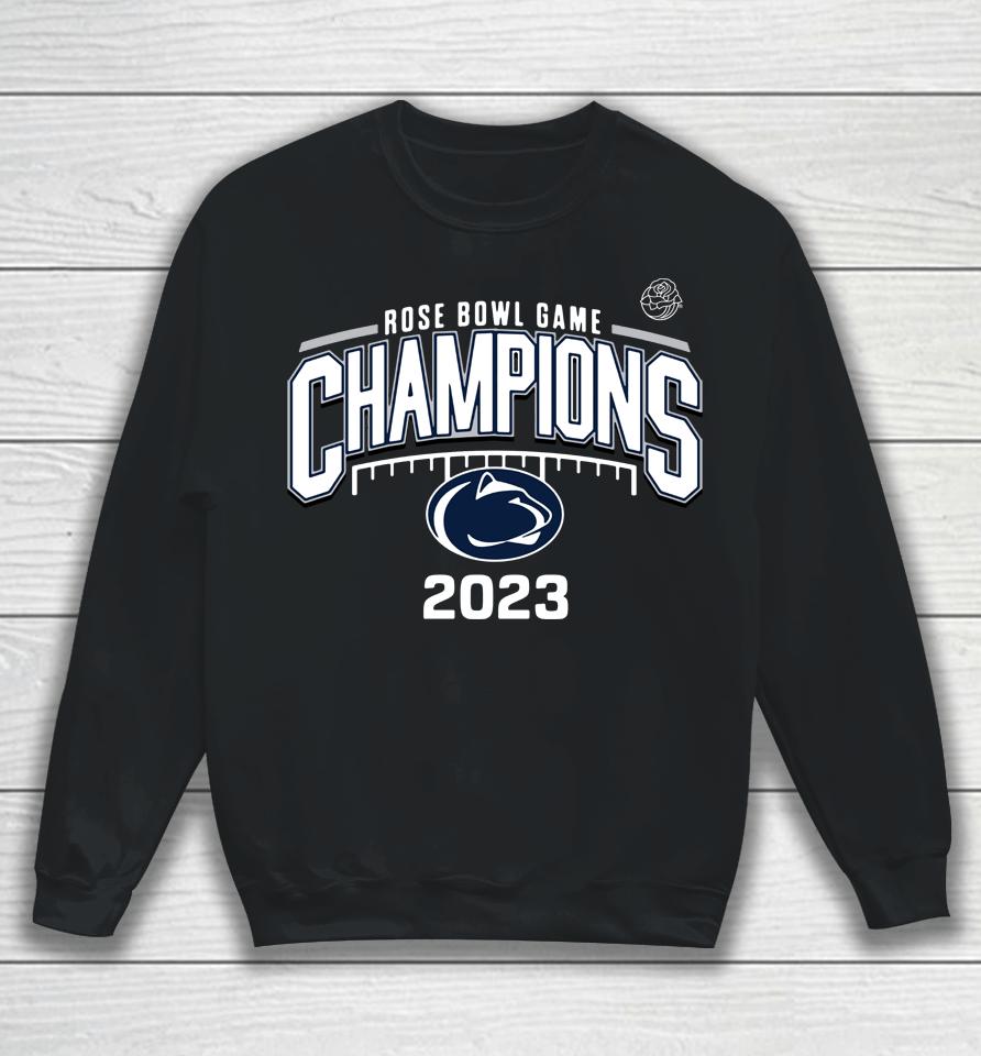 Penn State Nittany Lions Merch 2023 Rose Bowl Game Champions Sweatshirt
