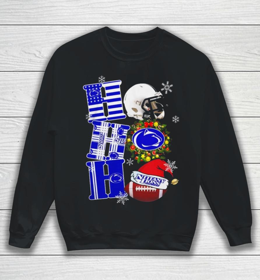Penn State Nittany Lions Ncaa Ho Ho Ho Christmas Sweatshirt