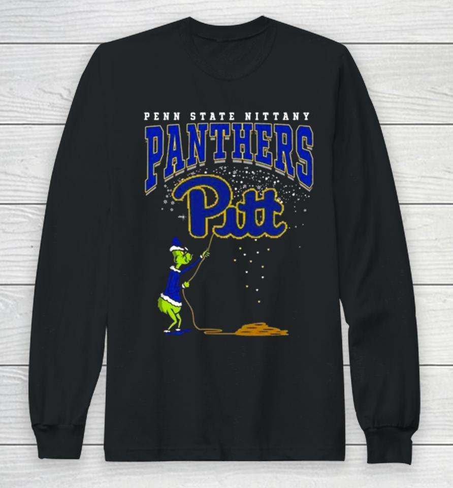 Penn State Nittany Panthers Pittsburgh Christmas Football Long Sleeve T-Shirt