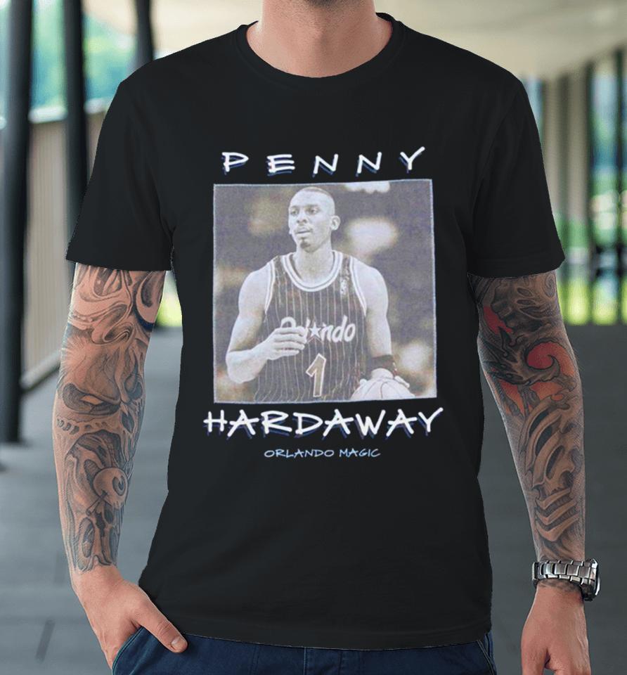 Penny Hardaway Orlando Magic Vintage Nogo Premium T-Shirt