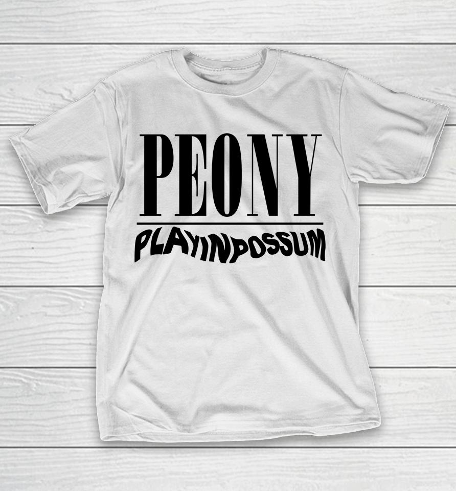 Peony Play In Possum T-Shirt
