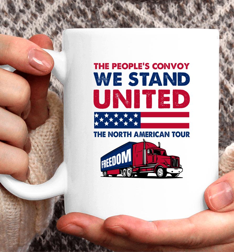 People's Convoy 2022 Mandate Freedom From Government Tyranny Coffee Mug