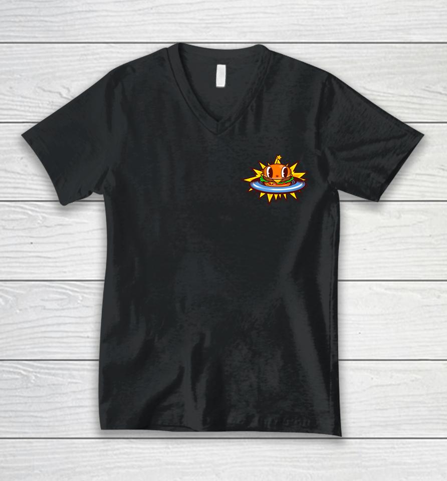 Persona 5 Big Bang Burger Unisex V-Neck T-Shirt