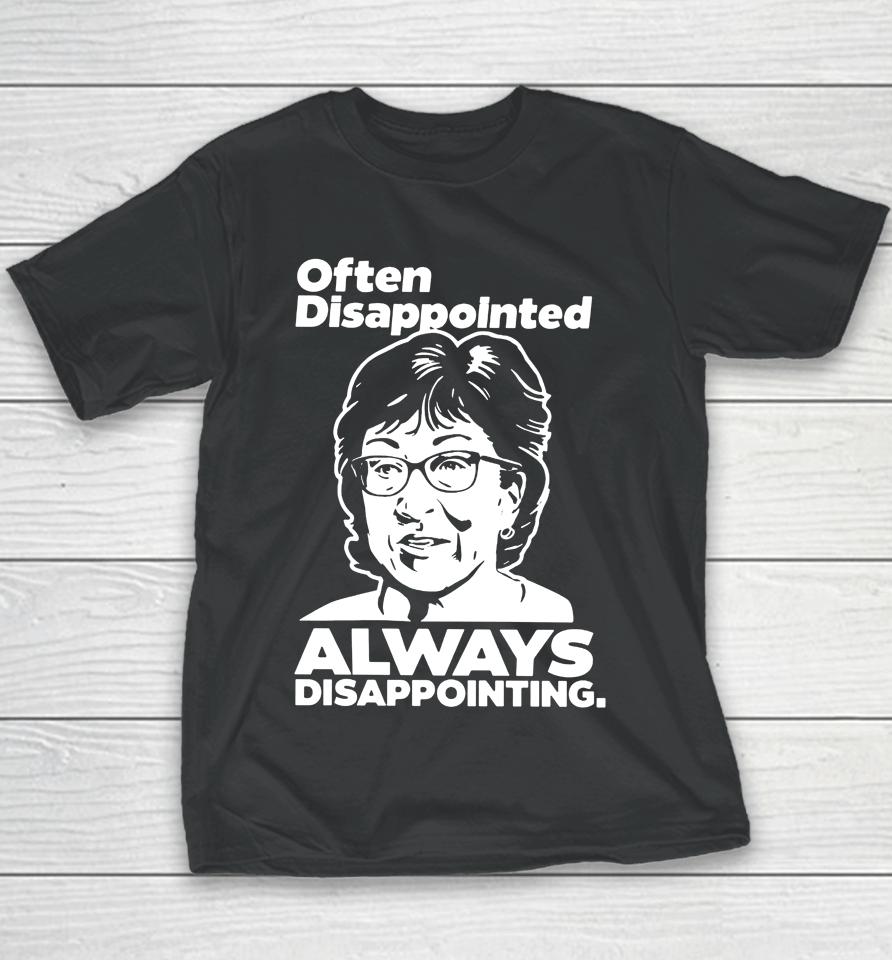 Peter Morley Often Disappointed Always Disappointing Youth T-Shirt