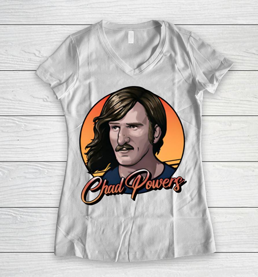 Peyton Manning Chad Powers Penn State Women V-Neck T-Shirt
