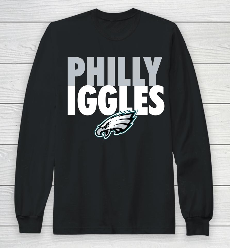 Philadelphia Eagles Iggles Long Sleeve T-Shirt