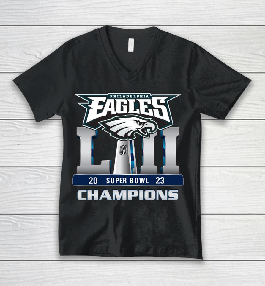 Philadelphia Eagles Nfc Championship 2023 Unisex V-Neck T-Shirt