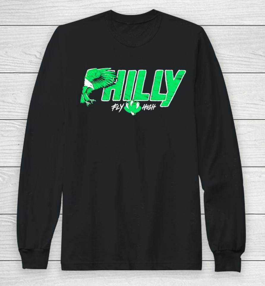Philadelphia Eagles Philly Fly High Long Sleeve T-Shirt