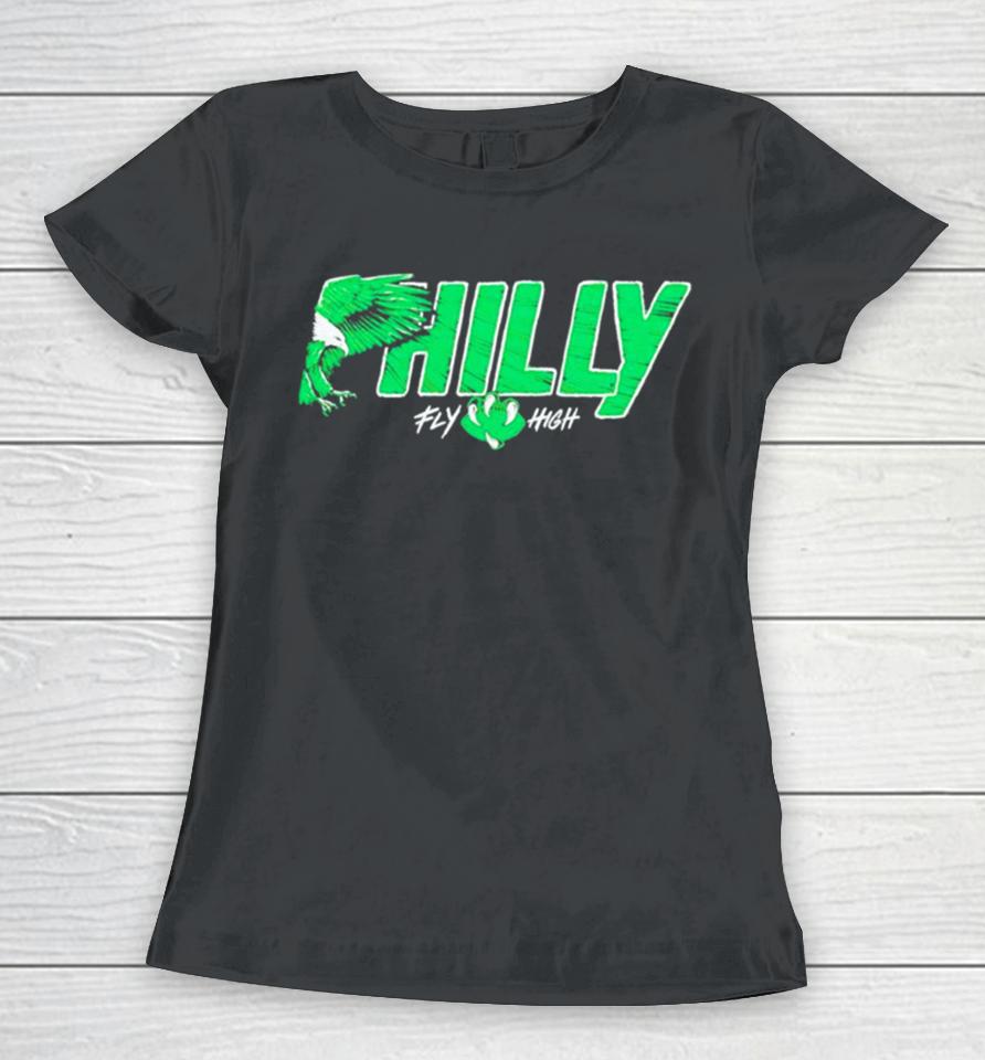 Philadelphia Eagles Philly Fly High Women T-Shirt