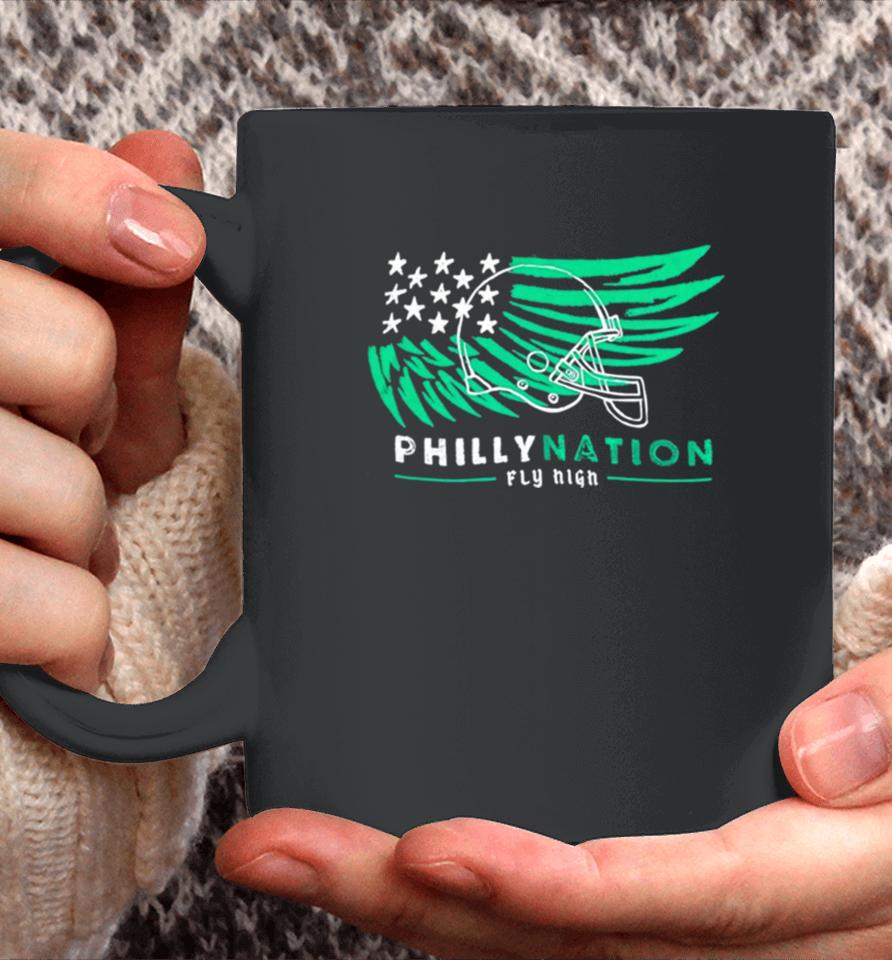 Philadelphia Eagles Philly Nation Fly High Coffee Mug