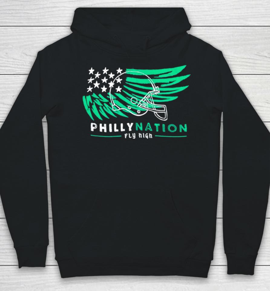 Philadelphia Eagles Philly Nation Fly High Hoodie