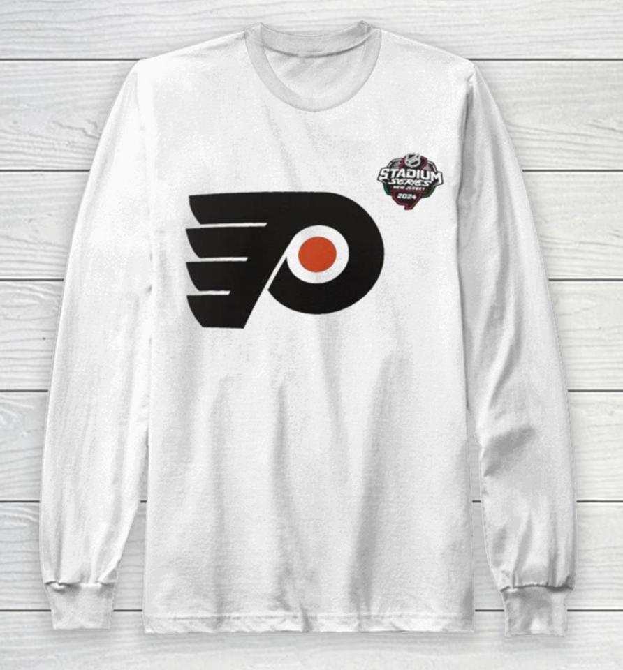 Philadelphia Flyers 2024 Nhl Stadium Series Logo Long Sleeve T-Shirt