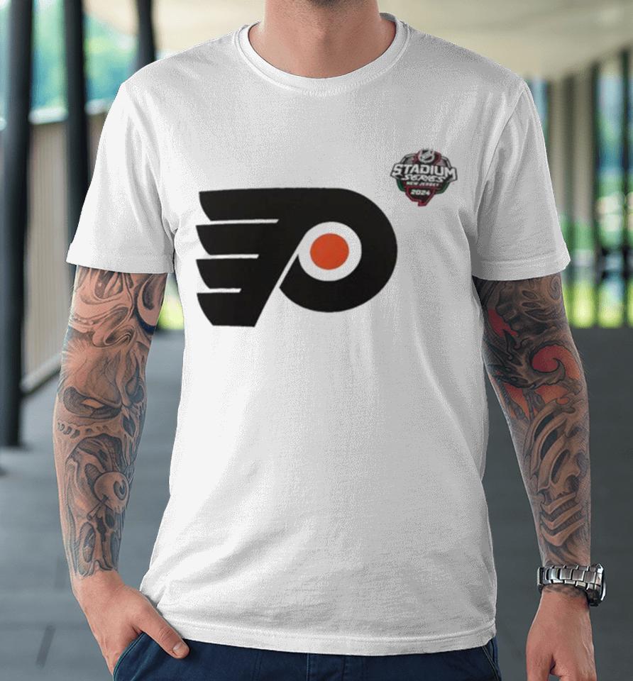 Philadelphia Flyers 2024 Nhl Stadium Series Logo Premium T-Shirt