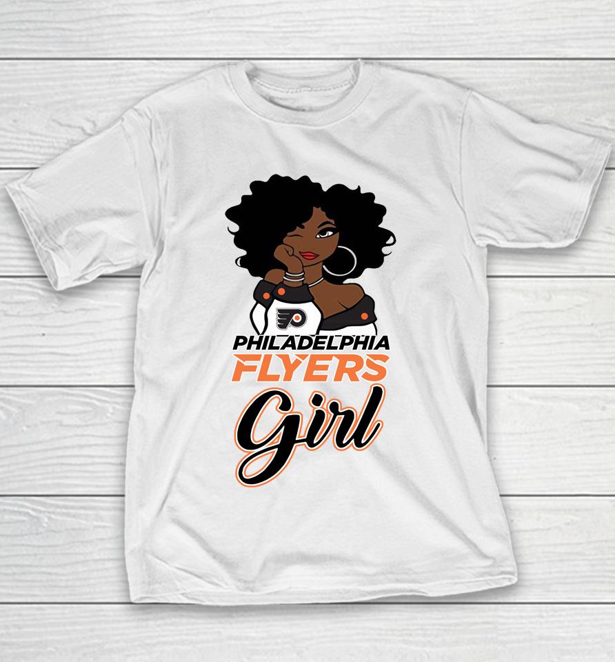 Philadelphia Flyers Girl Nhl Youth T-Shirt