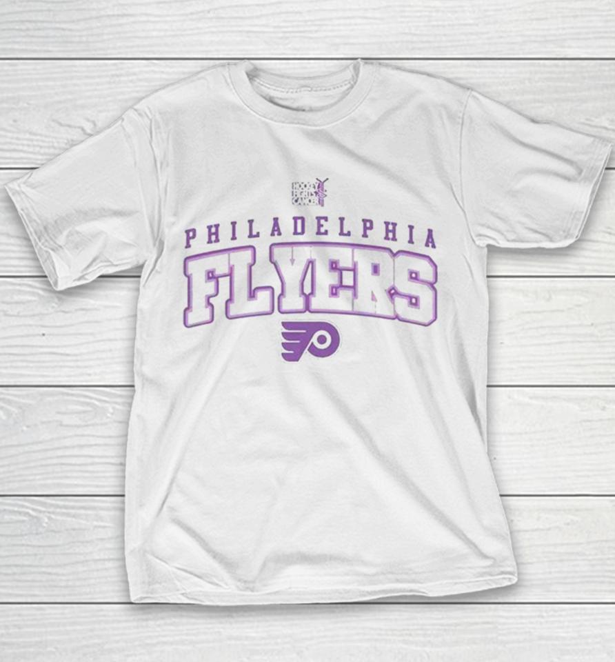Philadelphia Flyers Levelwear Hockey Fights Cancer Richmond Youth T-Shirt
