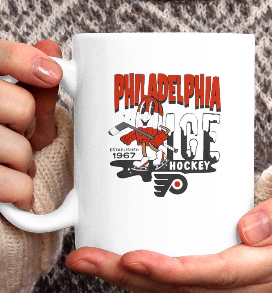 Philadelphia Flyers Mitchell And Ness Gray Popsicle Coffee Mug